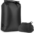 Travel Laundry Bag, Pump-Free Vacuum Compression Dirty Clothes Bag, Extra Large Reusable Waterproof & Washable Laundry Bag, Ideal for Suitcases, Road Trip Essentials, Black, 1 Pack (XL)