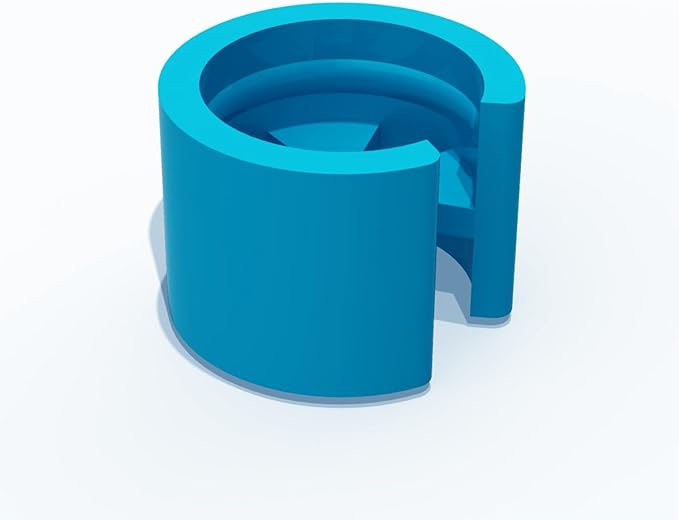 Blank Hanger Size Markers - 100pcs/bag (100, Aqua)