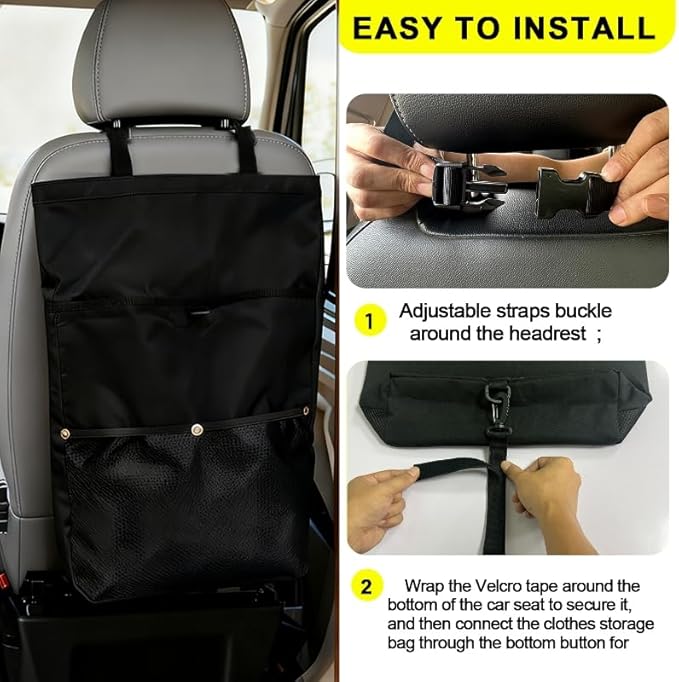 Travel clothing organizer,Laundry Bags, 4 Compartments,Foldable Design, for RV Life, Camping,Travel