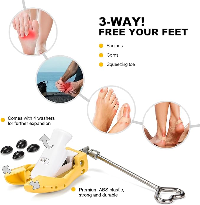 Boot Stretchers for Cowboy Boots Thick Wide Feet, Adjustable Men Women Shoe High Instep & Width Toe Box Expander