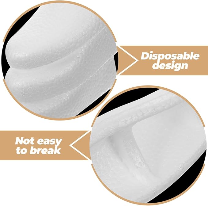 10 Pairs Shoe Shaper Inserts Foam Support for Shoes and Boots Soft Comfortable Toe Shaper Holder Versatile Inserts and Fillers