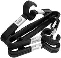 Ikea SPRUTTIG Lightweight Clothes Hangers, Black, Plastic, 39 Centimetres - Set of 30