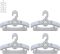 Baby Nursery Closet Hangers, Ultra Thin Non-Slip and Extendable Laundry Infant Pant Hanger for Newborn Clothes 20pcs11-14" Adjustable Children Coat Hanger for Girl Boy Toddler Kids Child