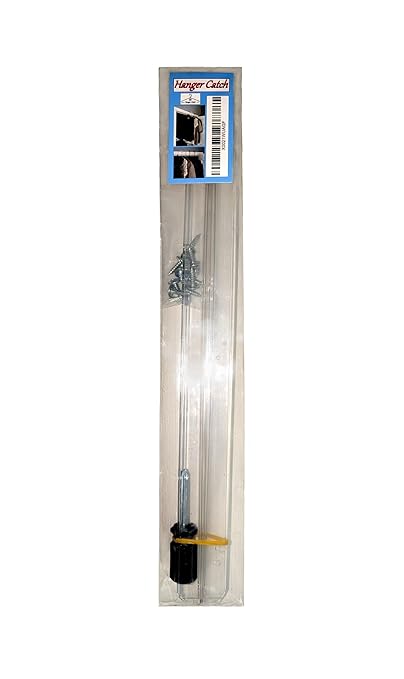 Hanger Catch Over The Door Hook Clothes Hanger Rack. A Laundry Holding Rail Above Door. Makes The top of Your Doors a Great and conveniently Easy Place to Hang Clothes. Keeps Them from Falling!