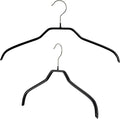 Mawa Clothing Hangers, Steel Hanger with Non-Slip Coating, for Shirts, Dresses, Camisoles, T-Shirts, 360-degree Rotatable Hook