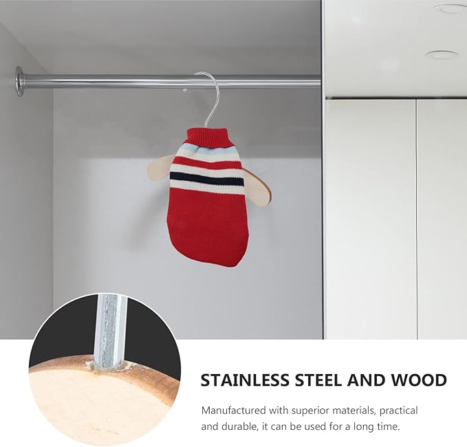 10pcs Pet Hanger Clothes Hangers Replaceable Dog Clothes Daily Portable Cat Portable Household