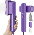Travel Steamer for Clothes, Portable Handheld Steamer 100-230V Dual Voltage, 15s Heat UP, 10 Minute Continuous Stem, 2 IN 1 Steamers & Iron, Travel Size for Global & Europe