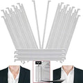 Million Dollar Collar Stays – Keep Dress Shirts Crisp & Firm, Universal Fit for Men & Women, Made from Proprietary Material