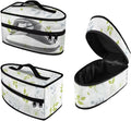 Iron Case Storage for Clothing Store Lightweight Portable Steam Iron Storage Case with Zipper Handle, Branch Print