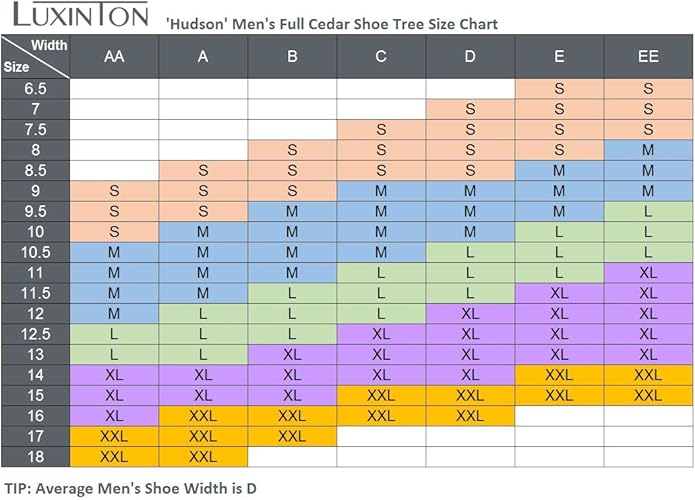 Cedar Shoe Tree Keeper for Men Hudson Shoetree Adjustable Shoe Shaper Wood Shoe Tree