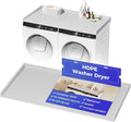 Babenest No-Installation HDPE Washer Dryer Countertop, Over Washer and Dryer Counter Topper Sturdy Cover for Laundry Room Storage and Organization(White)