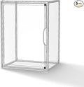 Clear Acrylic Display Case, Super Large Stackable Storage Bins Magnetic Attraction Lids, Acrylic Box for Collectibles, Figures, Cosmetic, Purse, Handbag, Wallet, 1 Pack,11.4x9.84x15.4 inch