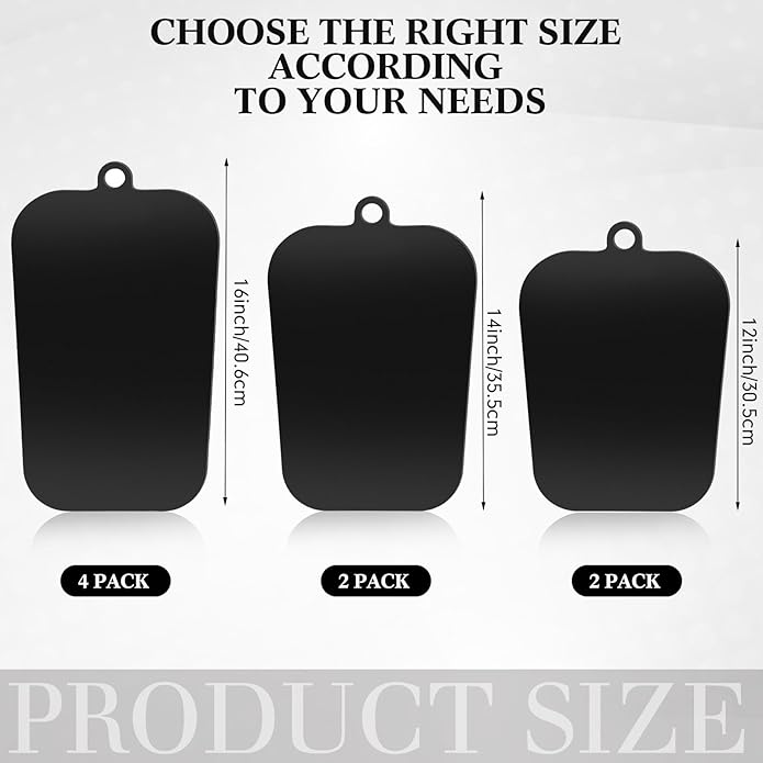 8 Packs Boot Shaper Shape Inserts Multisized 12/14/16 Inches Tall Boot Support for Women Men