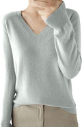 Merino Wool Cashmere Sweaters for Women 2025 Oversized Soft Sweater Long Sleeves Casual Loose Pullover Knitted Tops