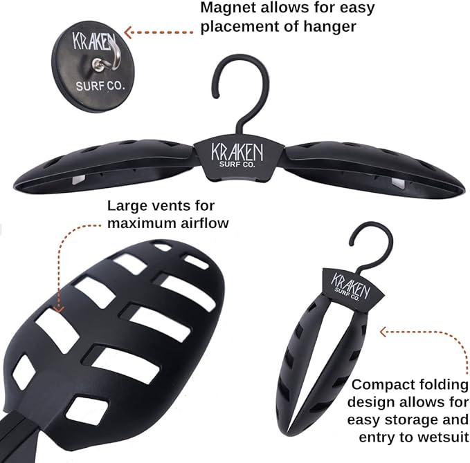 Kraken Surf Co. Wetsuit Hanger