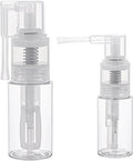 KALIONE 2 Pcs Glitter Duster Sprayer Transparent Craft Glitter Spray Bottle Empty Multi-Purpose Empty Plastic Spray Bottle Portable 35ml Bottles for Craft Scrapbooking Cardmaking(14ml + 35ml)