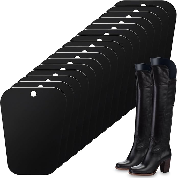 16 Pieces (8 Pairs) Boot Shaper Form Inserts Boots Tall Support to Keep Shape Holders for Women Men