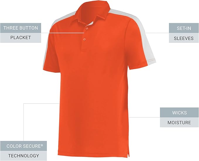 Augusta Sportswear Bi-Color Vital Polo