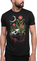 INTO THE AM Graphic Tees for Men S - 4XL Premium Short Sleeve Colorful T-Shirts Trippy Space Designs