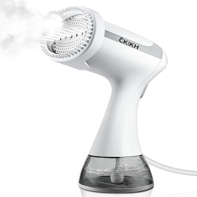 Steamer for Clothes, Portable Clothes Steamer for Fabric Wrinkles Remover, 2000W Handheld Steamer with 290ml Tank, 20-Second Fast Heat-up, Convenient Clothes Steamer for Home, Office and Travel