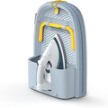 Joseph Joseph Pocket Folding Tabletop Ironing Board with Iron Holder and Wall Mount, Compact Space-Saving, Grey/Yellow