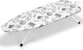 Duwee 13"x36"Table top Ironing Board with Thicken Felt Padding, Heat Resistant Cover,Stainless Steel Hook,Extra Long Ironing Area