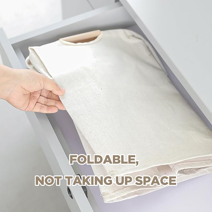 2Pack Large Laundry Hampers with Handles, 60L (15.85 Gal) Foldable Laundry Hamper, Freestanding Waterproof Clothes Hamper for Bedroom, Bathroom, Dorm, Laundry Room15.3"L x 10.6"W x 20.8"H
