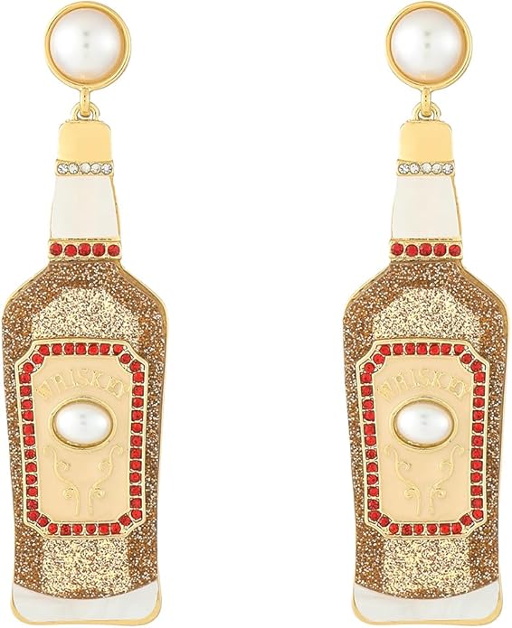 Madison Tyler Fall Earrings for Women | Cute Statement Autumn Earrings Dangling | Maple Leaf Scarecrow Shoes Shoes Rabbit Mushroom Earrings for Women