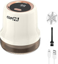 COPPA Lint Remover, LR-MINI USB Rechargeable Lint Removal 6 Blades & 3 Speed Shut-Off Protection Electric Portable Remove Fuzz Lint with Battery Display for Furniture Curtain Clothing