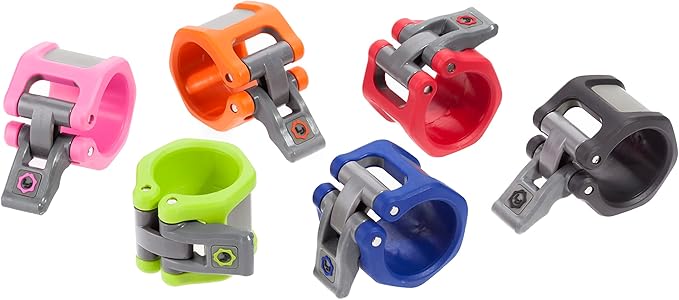 Lock-Jaw HEX 50mm / 2" Olympic Barbell Collar (Pink)