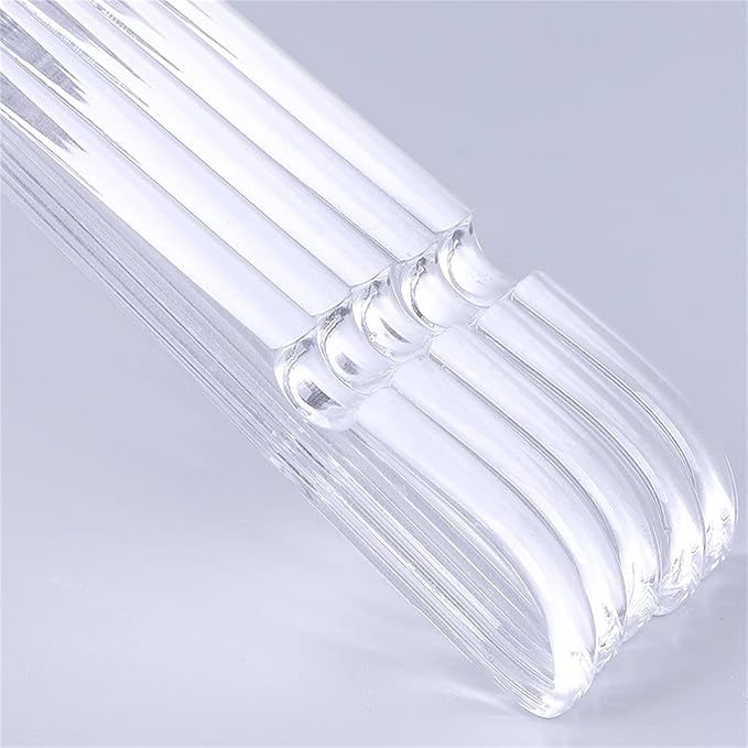 Acrylic Hangers with Gold Hook Clear Clothing Standard Hangers for Women's Weddings and Bridesmaid Hangers