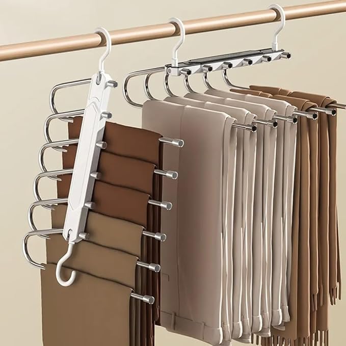 Folding Hangers, Innovative Minimalist Design, Space Saving, Super Strong, Light, Safe & Durable Collapsible Hangers, 12.9x5, Black