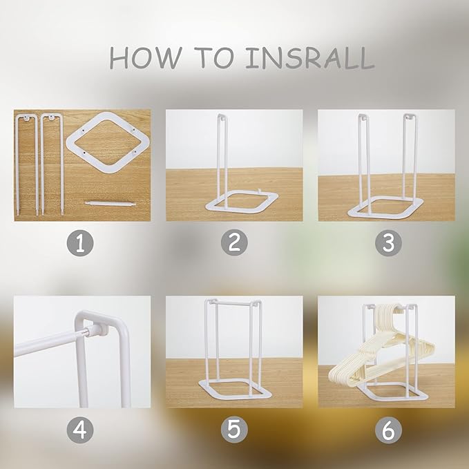 Hanger Stacker Holder Stand, White Plastic Hangers Rack Storage for Closet and Laundry Room Organization
