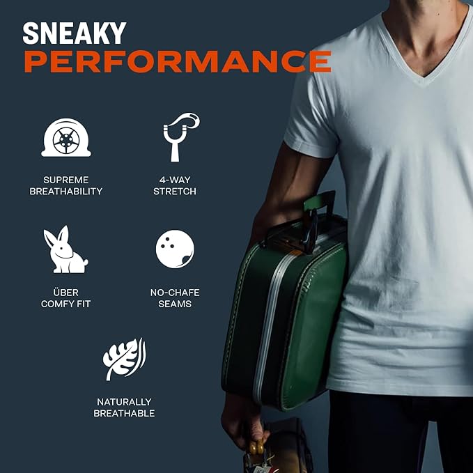 Pair of Thieves Men Super Soft V Neck | T-Shirt for Men | Breathable, Tagless Performance Cotton Blend | All-Day Wear