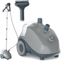 Sweetcrispy Garment Steamer for Clothes Standing, 1500W Powerful Clothes Steamer Standing with Wheels, 1.7L Water Tank for 55 Min Continuous Steaming, Professional Wrinkle Remover Heats in 45 Seconds