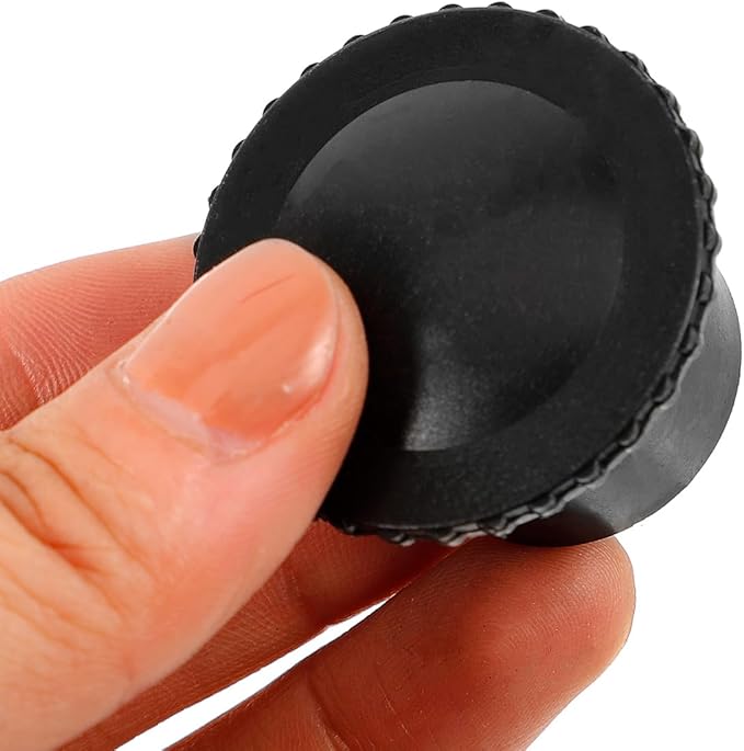 2pcs Black Clothes Rack End Caps Rod Stoppers Clothes Hanger Accessories for 26-28mm / 0.79-0.87in Diameter Drying Racks Easy to Install and Lightweight