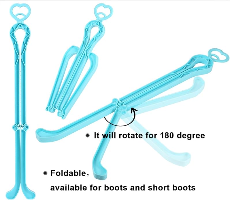 ONEDONE Folding Boot Stands Adjustable Boot Clips for Tall Knee High Shoes