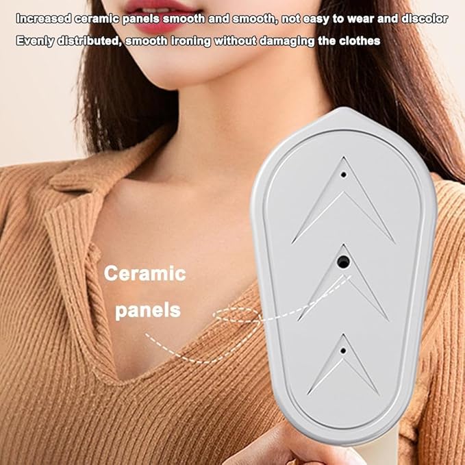 Steamer for Clothes,Portable Handheld Garment,2-in-1 Travel Steamer&Iron,30-Second Fast Heat-up,500W,Fabric Quick Wrinkle Remover for Home, Office, Travel