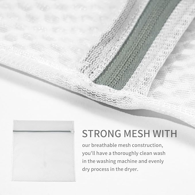 3 Pcs 24 * 24 inch large laundry bag, laundry storage, washing machine bag with zipper mesh, travel storage and sorting bag for Clothes,Fitted sheets,Sweater, Shoes