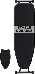 Ironing Board-Foldable Adjustable Height Iron Board with Heat-Resistant Cover - Lightweight and Durable for Home Use