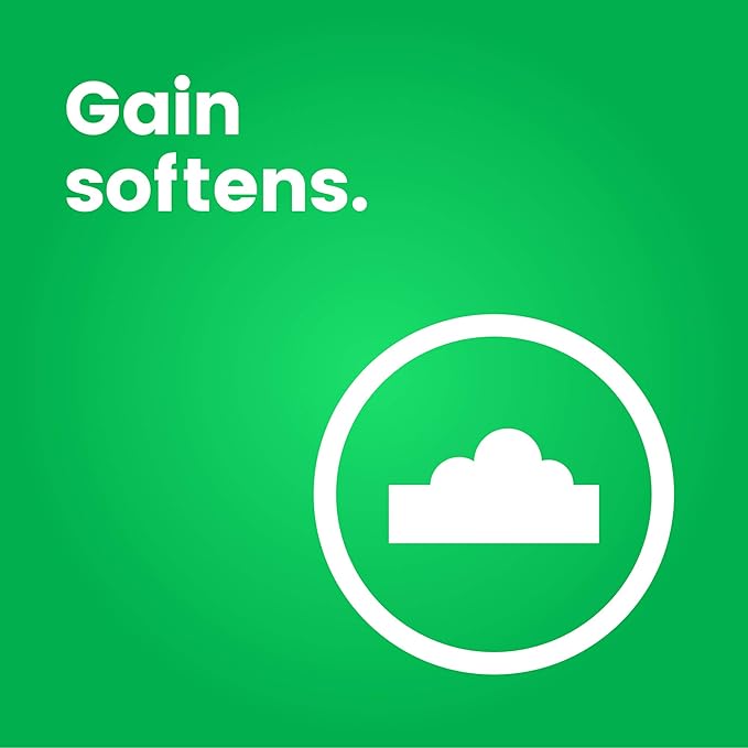Gain dryer sheets Plus Wrinkle Release, Original Scent, Fights static with a touch of scent, laundry sheets,120 Count (Pack of 6)