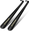 ZOMAKE Shoe Horn Long Handle for Seniors Men Women,16.5" Metal Long Shoehorn for Boots Shoe Spoon Helper