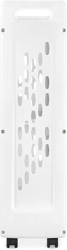 Whitmor 3 Tier Rolling Laundry Cart 8.50x26.0x31.0