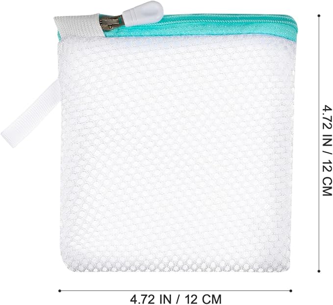 Luxshiny Mesh Laundry Bags for Delicates 8 Pack Mini Garment Washing Lingerie Laundry Bag for Washing Machine Socks Underwear Bras Travel Organizer