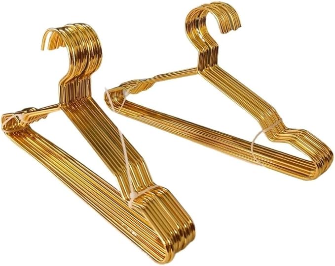 20pcs Metal Pet Hanger Small Dog Closet Hanger Cat Clothes Hanger Closet Baby Hangers Pet Accessory Nursery Kids Cat Hangers Dog Clothes Rack Cat Accessories (length9.8inch)