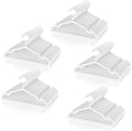 Plastic Kids Hangers - 150 Pack Non-Slip Baby Clothes Hangers for Closet, Toddler & Newborn Clothing Pants, Skirts, Coats (White)