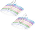 Jetec 12 Pieces Satin Padded Hangers for Women Clothing 15 Inch Satin Hangers 360° Swiveling Hook Sponge Shoulder Padded Hanger for Sweaters, Coat, Blouse, Wedding Dress, Women Cloths (Mixed Colors)