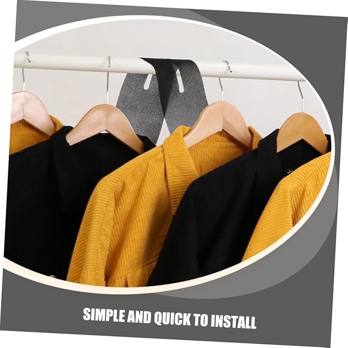 30pcs Non-Slip Hanger Foam Strips Protective Coat Hanger Covers for Adults Anti-Scratch Suit Pads Space Saving Design for Closet Organization