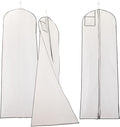 My Big Fat Bridal Bag - Garment Bag for Extra Large Wedding Gowns and Dresses - 72" x 24" with 32" Gusset