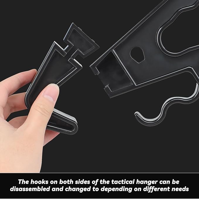 Upgrade Super Heavy Duty Hangers for Tactical Gear, Portable Tactical Gear Police Gear Backpack Organizer for CS Tactical Training Outdoor